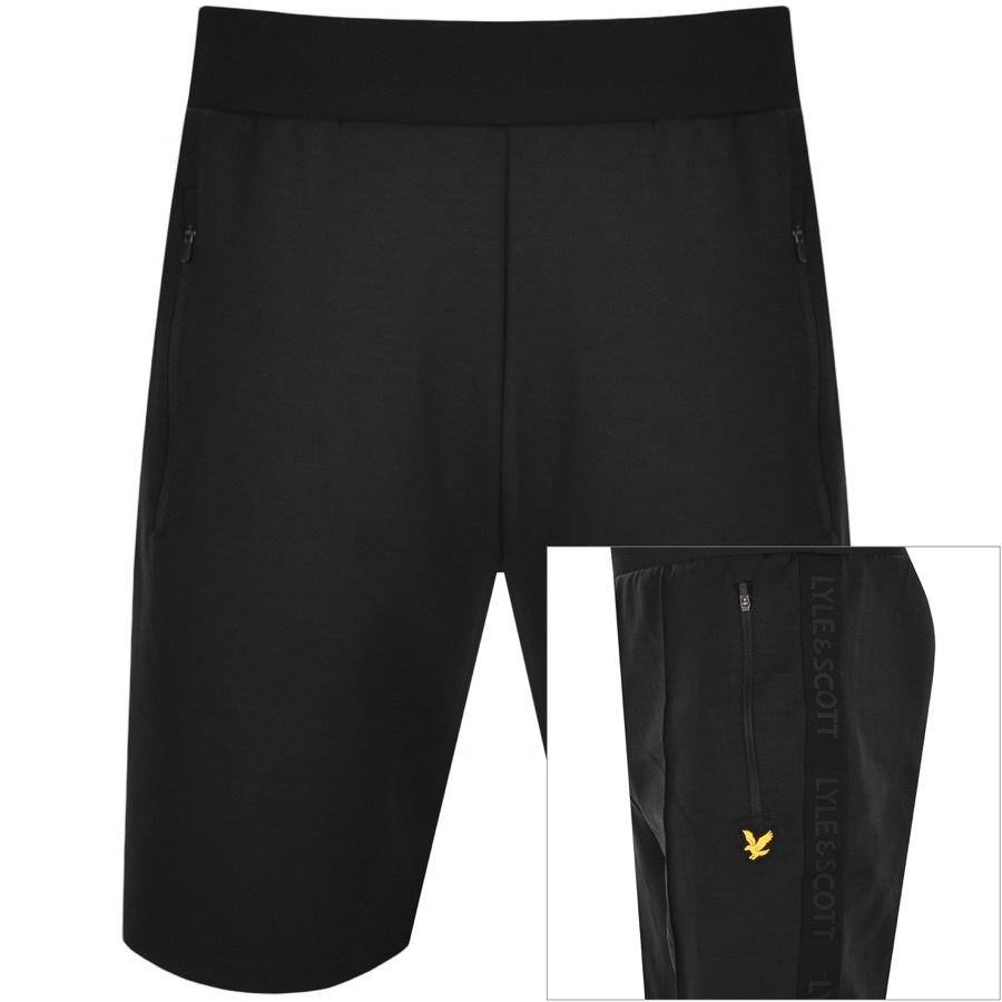 Lyle & Scott Synthetic Sweat Shorts in Black for Men | Lyst