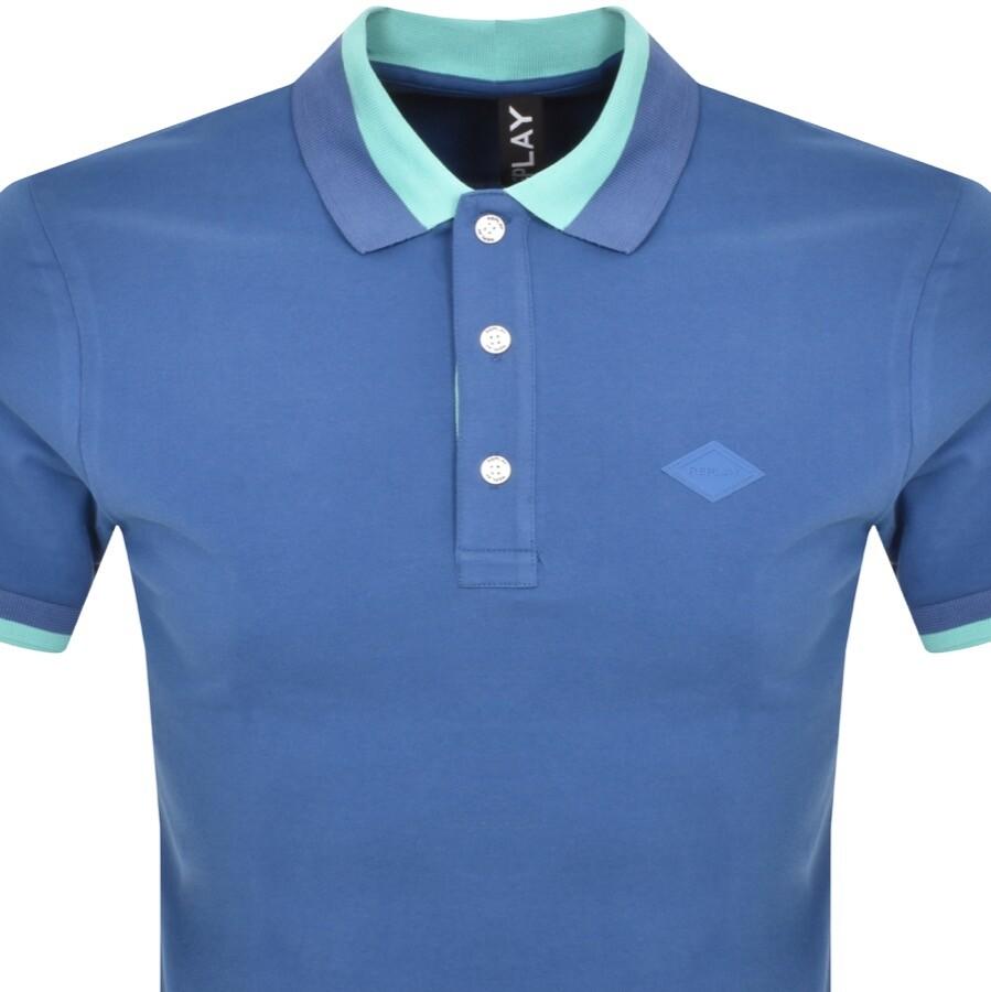 Replay polo shirt hot sale