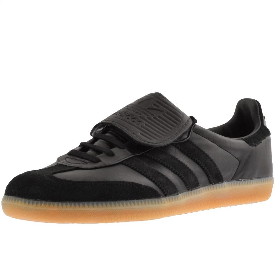 black samba trainers