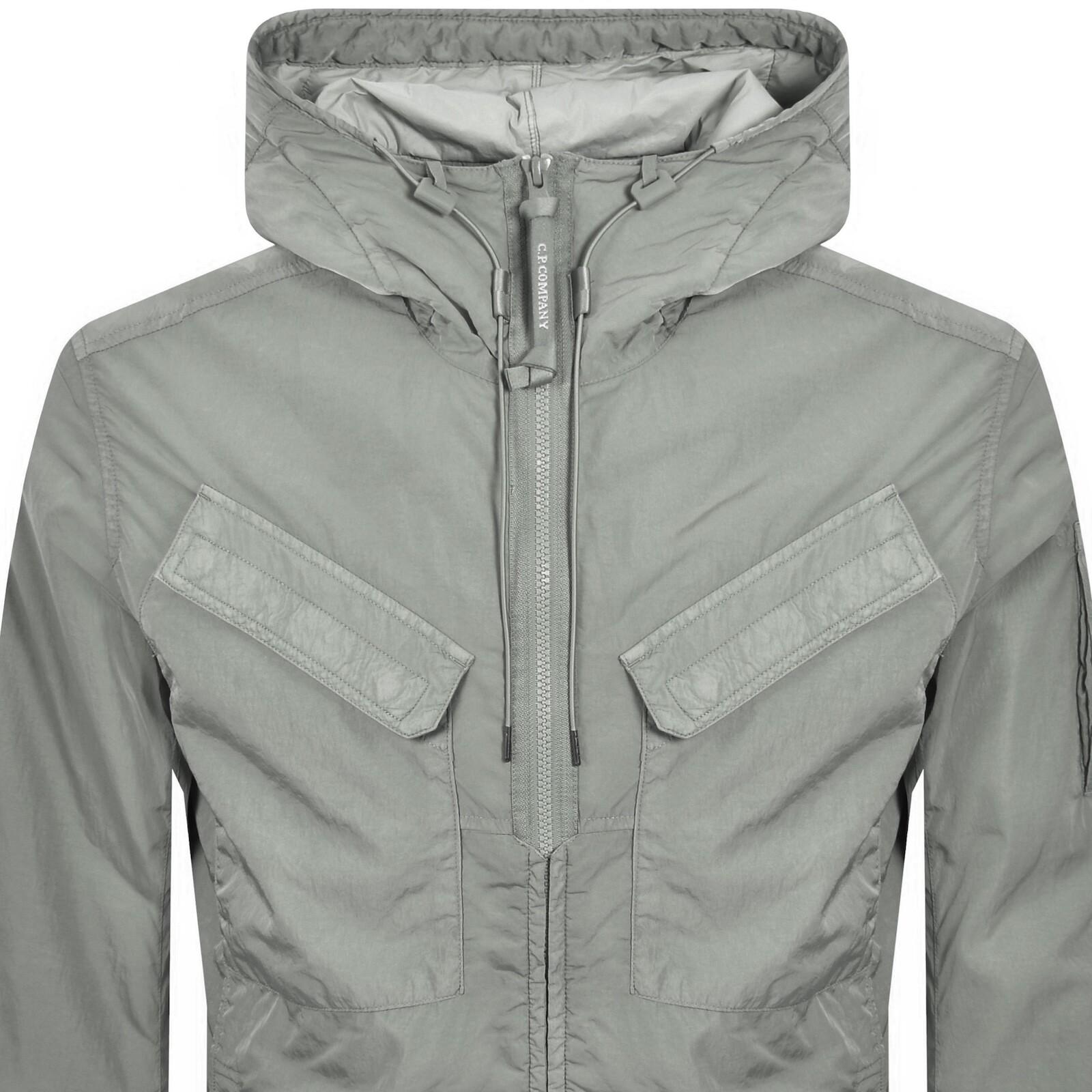 C.P. Company Cp Company Chrome-R Padded Overshirt in Gray for Men