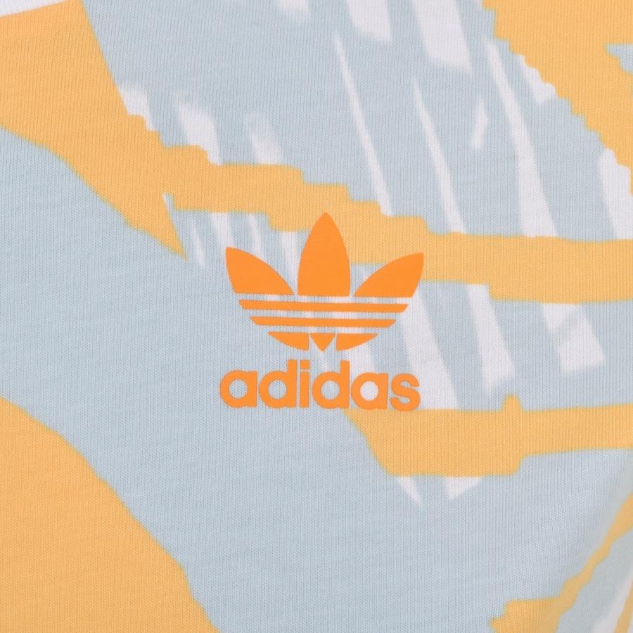 adidas Originals All Over Print T Shirt in Blue for Men | Lyst