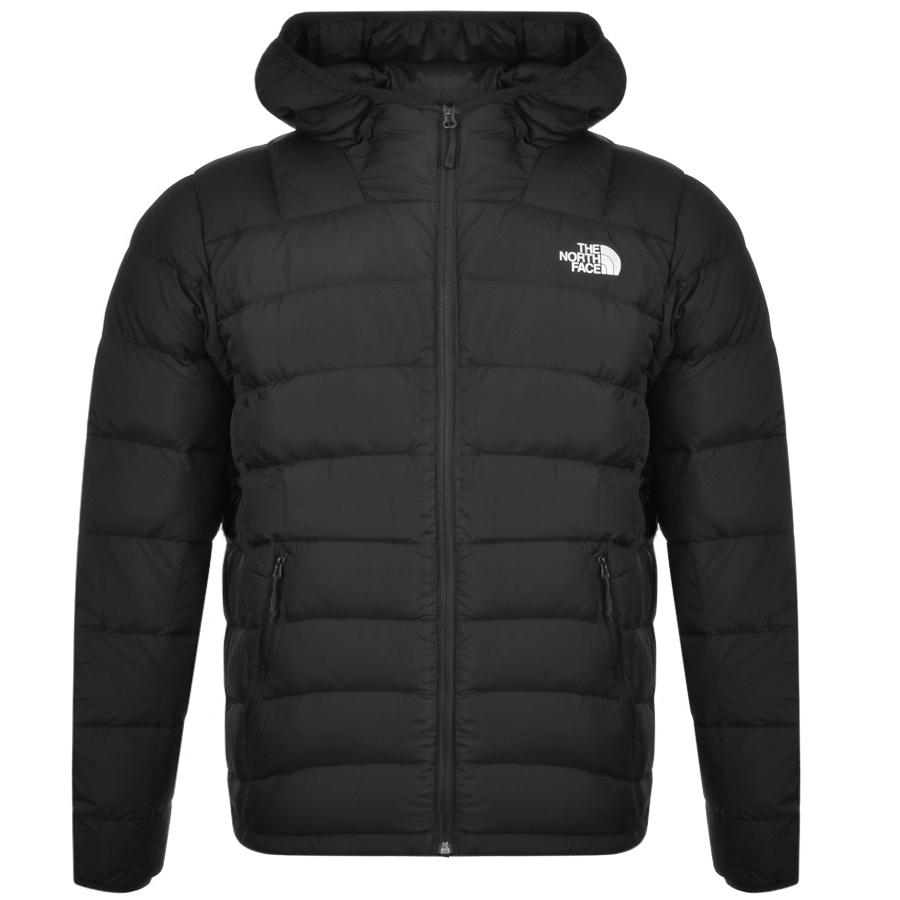 the north face la paz hooded jacket in black