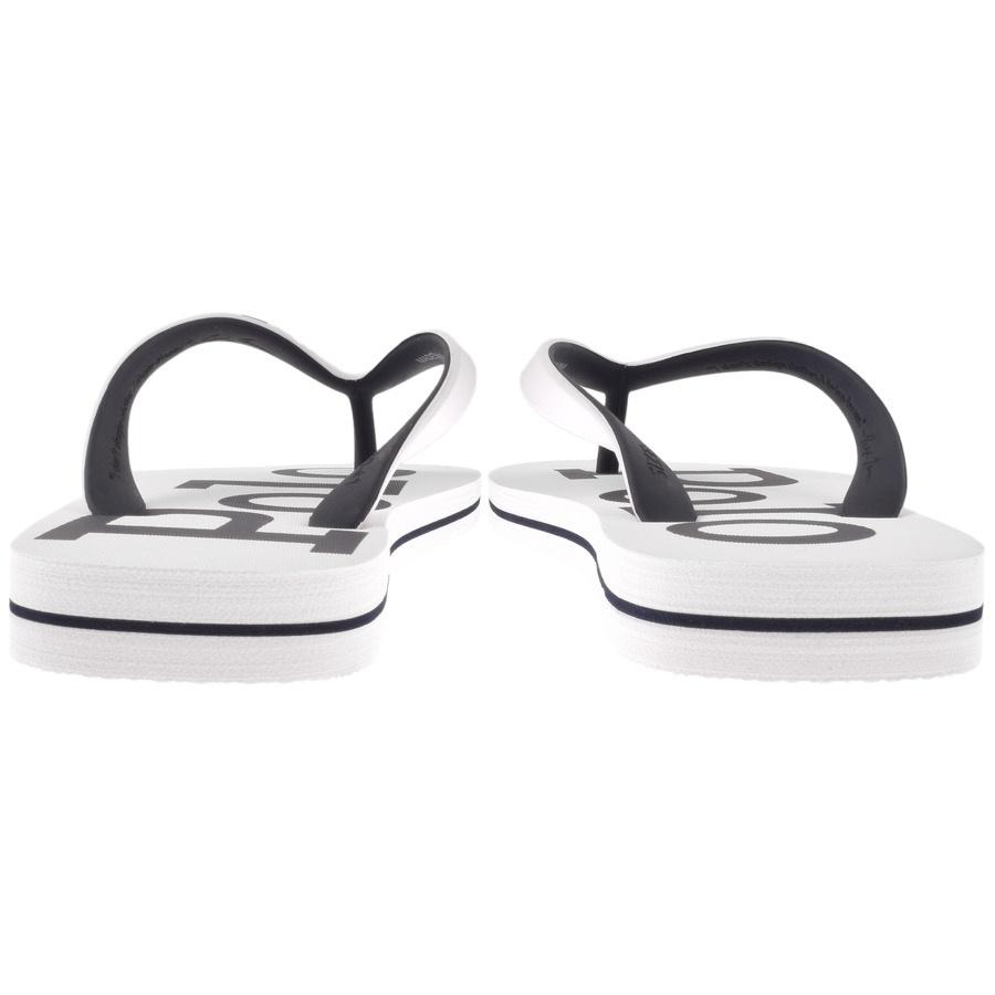white ralph lauren flip flops