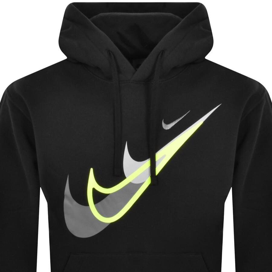 Nike Swoosh Hoodie in Black for Men Lyst UK