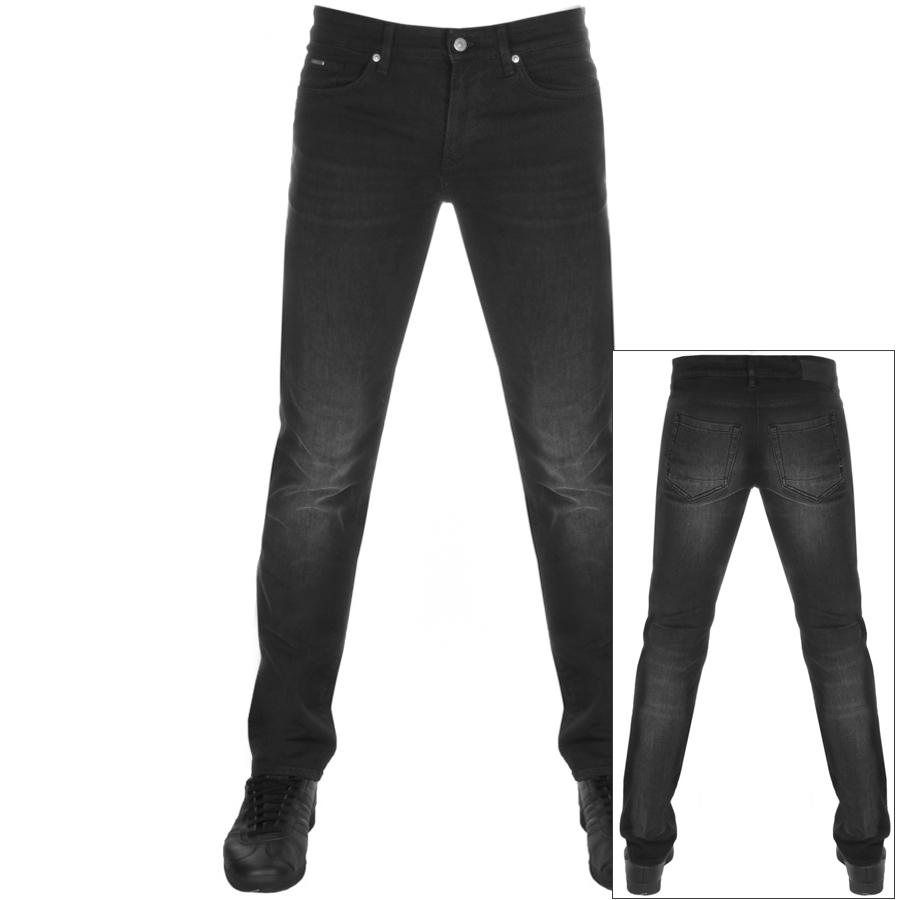BOSS by HUGO BOSS Denim Charleston Extra Slim Fit Jeans Black for Men |  Lyst UK