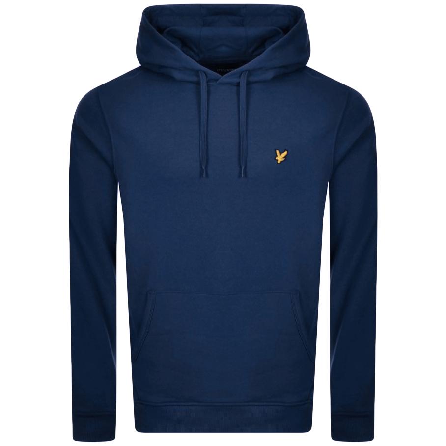 lyle and scott light blue hoodie