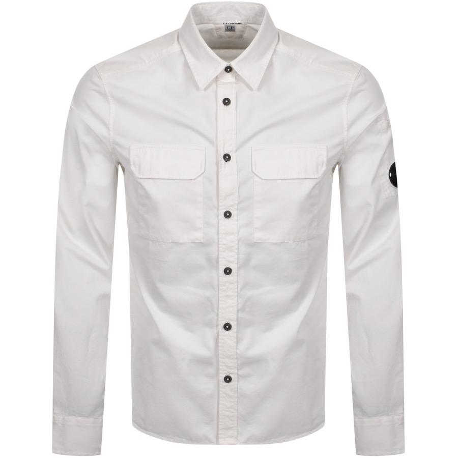 cp company over shirt grey