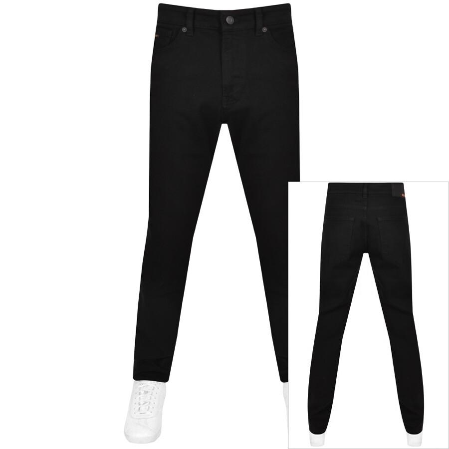 BOSS by BOSS Boss Maine Fit Jeans Black for Men | Lyst