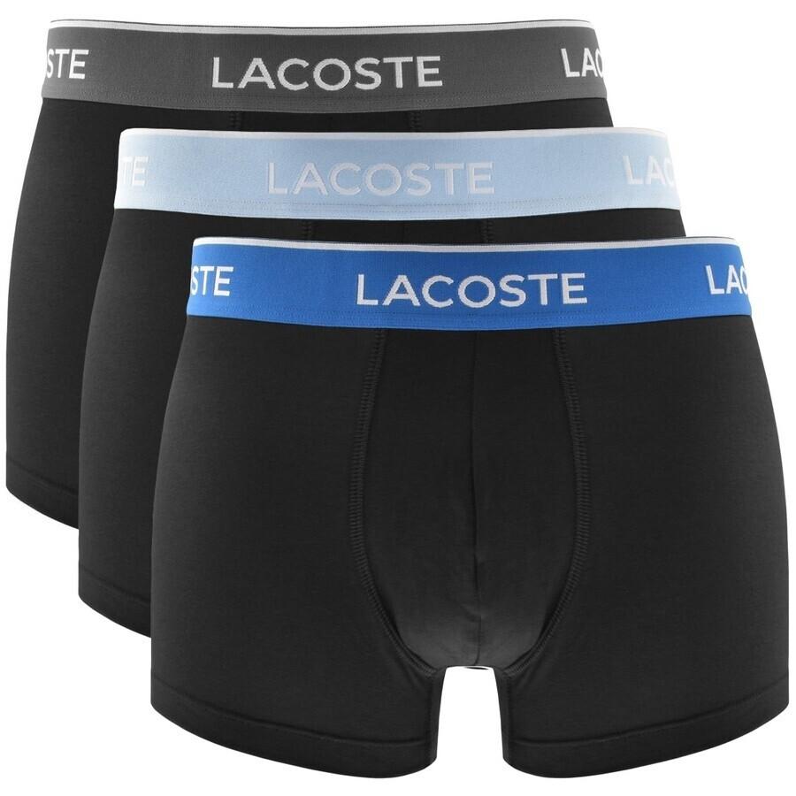 Lacoste 5 Pack Casual Trunks - Black