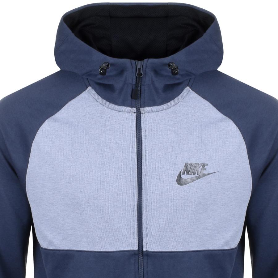 navy blue nike hoodie