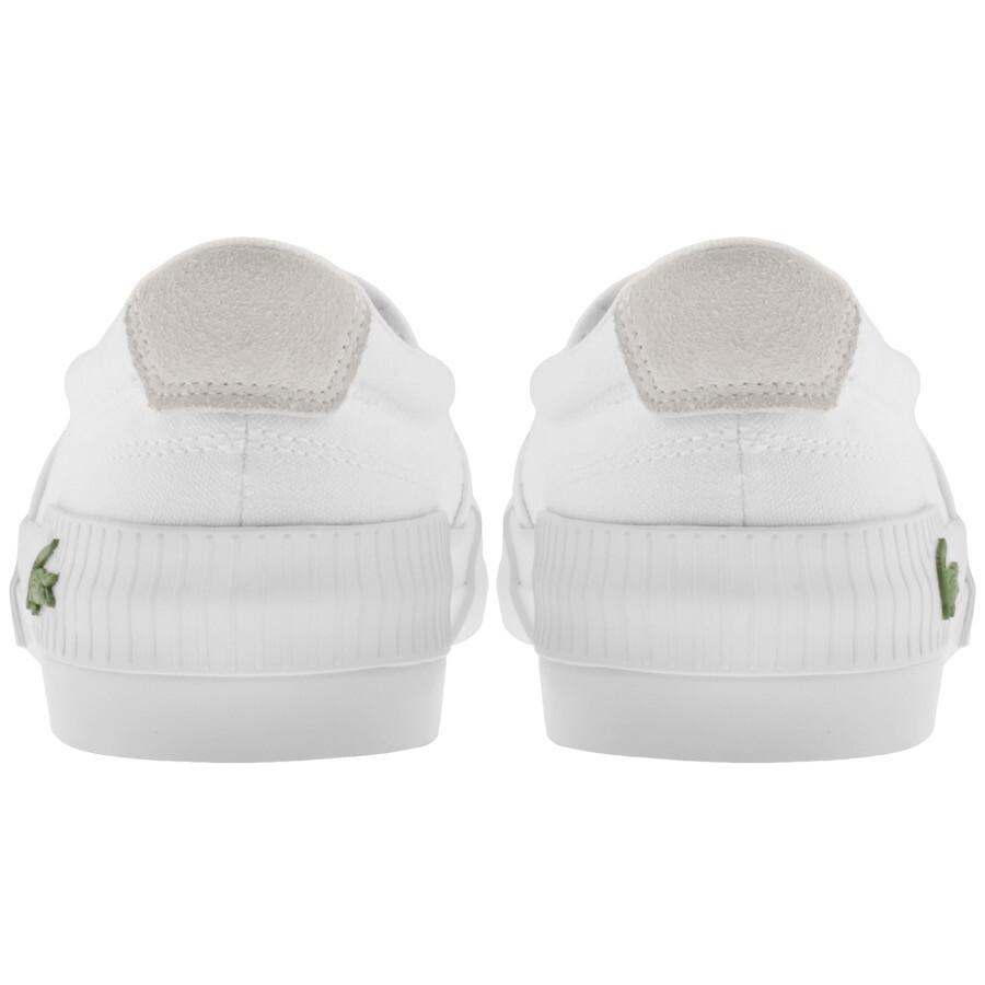 Lacoste L004 Slip On Trainers in White for Men | Lyst