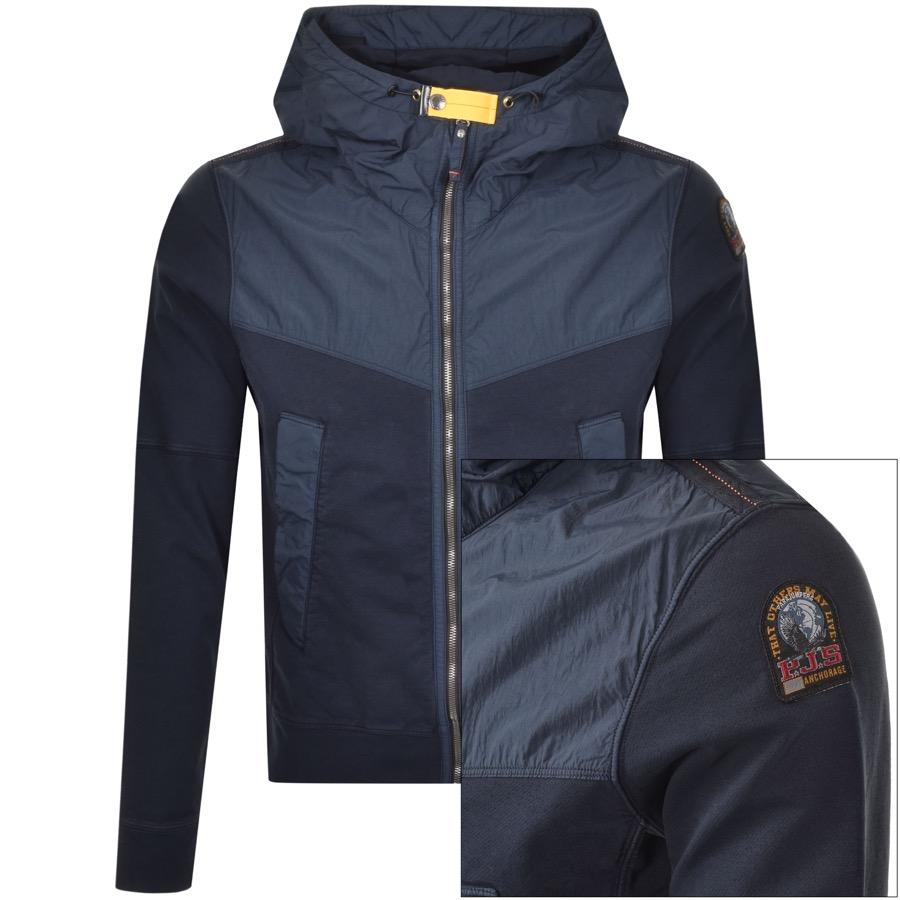 parajumpers bora zip hooded sweatshirt