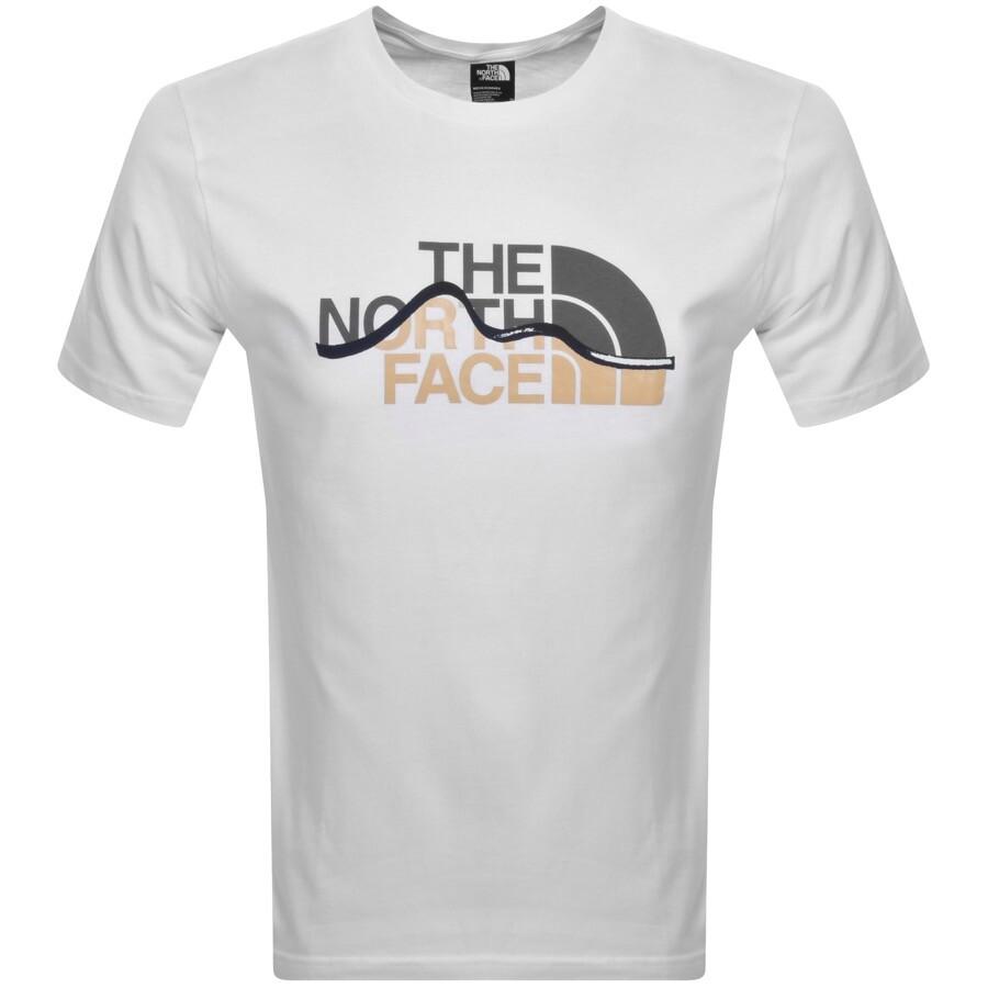 North face mountain sales line t shirt