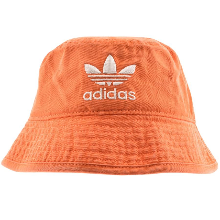 adidas orange bucket hat