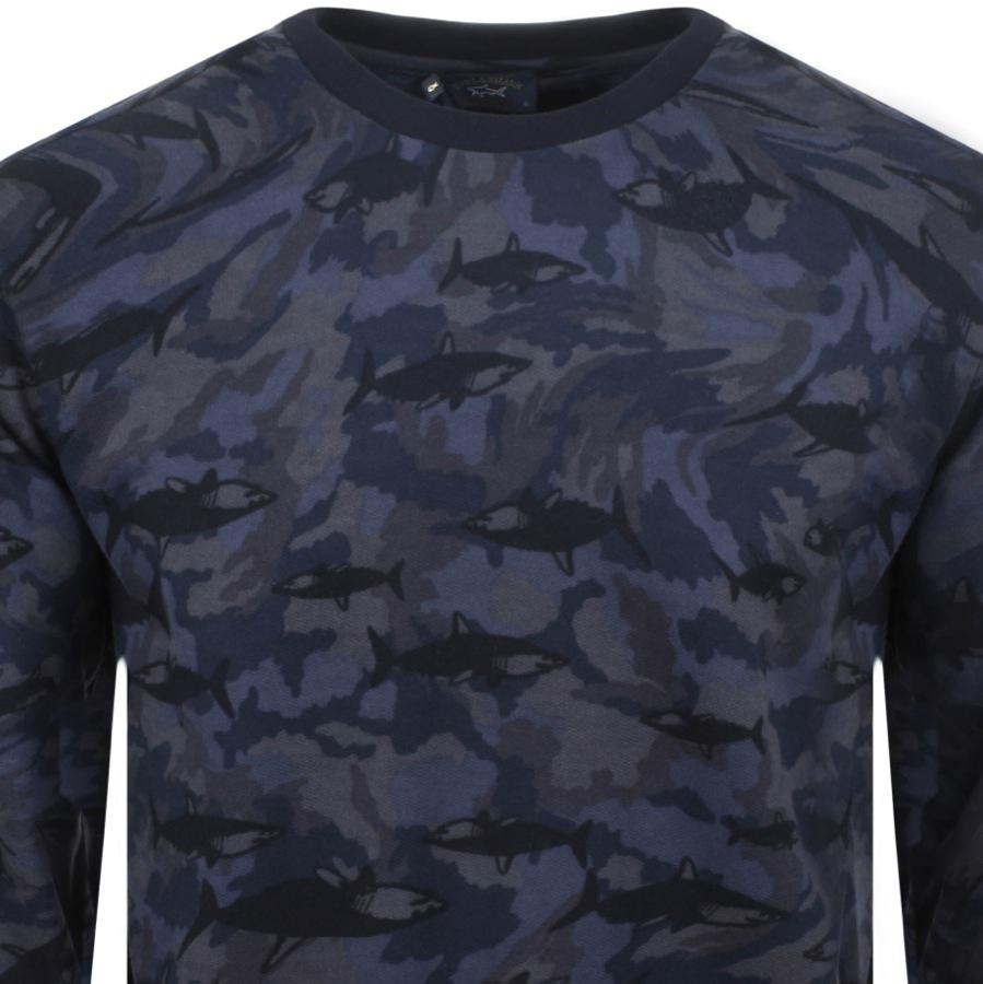 paul and shark camo jacket