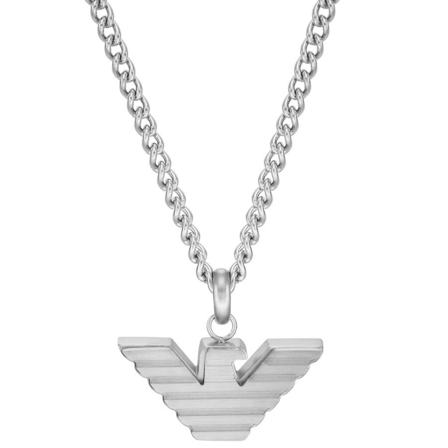 Armani Emporio Essential Necklace in Metallic for Men | Lyst