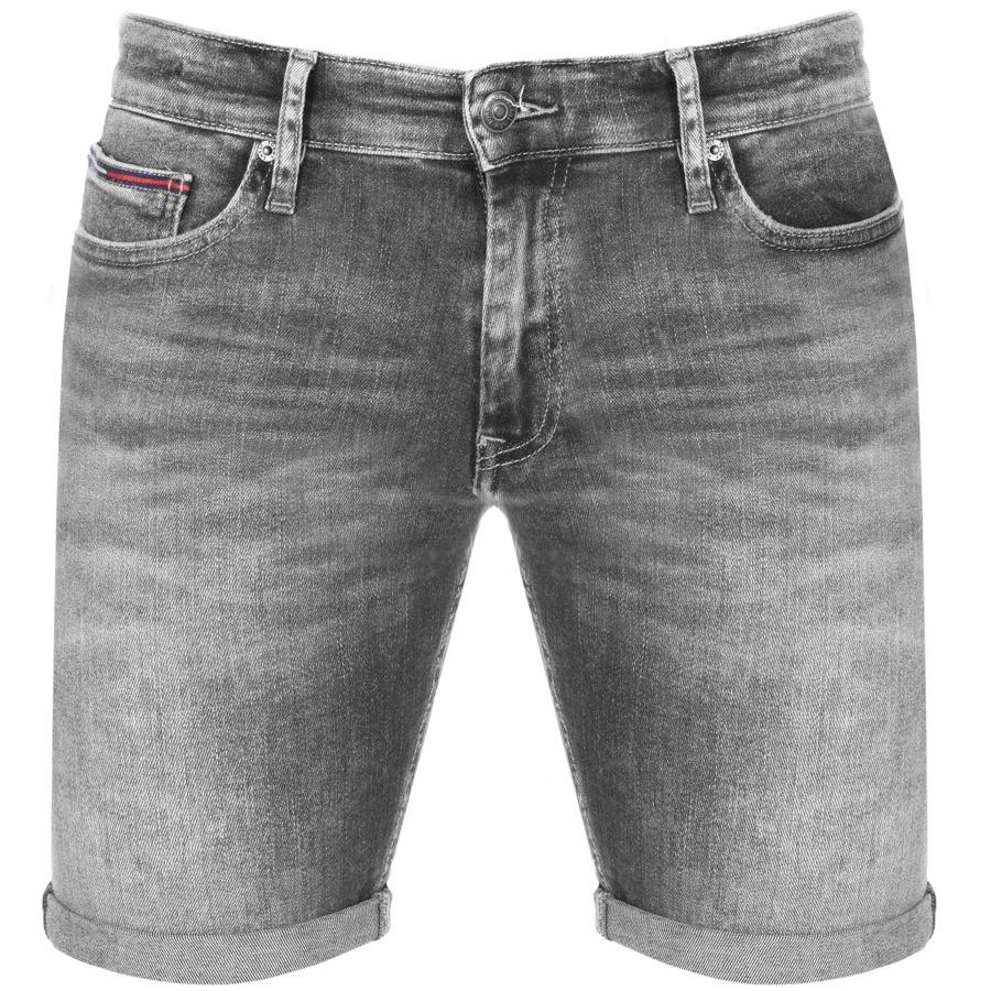 Tommy Hilfiger Ronnie Whiskered Denim Shorts in Grey (Grey) for Men - Lyst