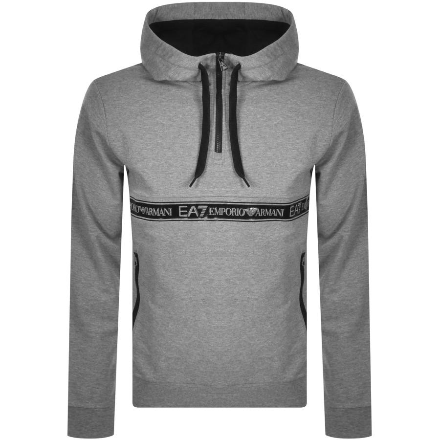 ea7 half zip hoodie