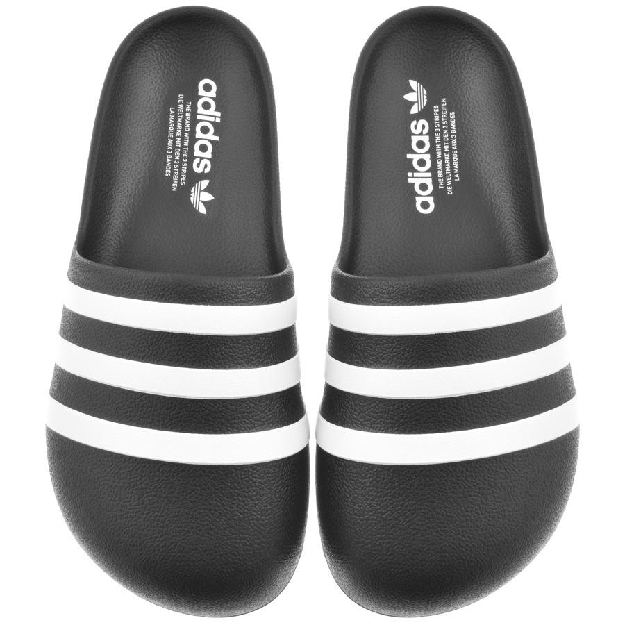 adidas originals adilette lite sliders in off white