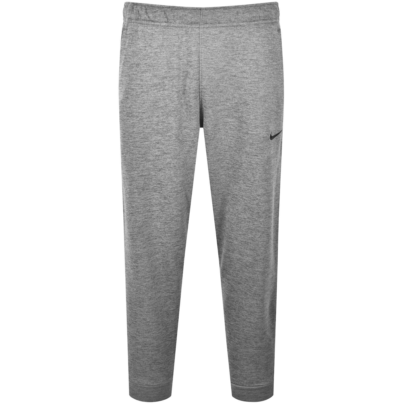 nike tapered grey joggers