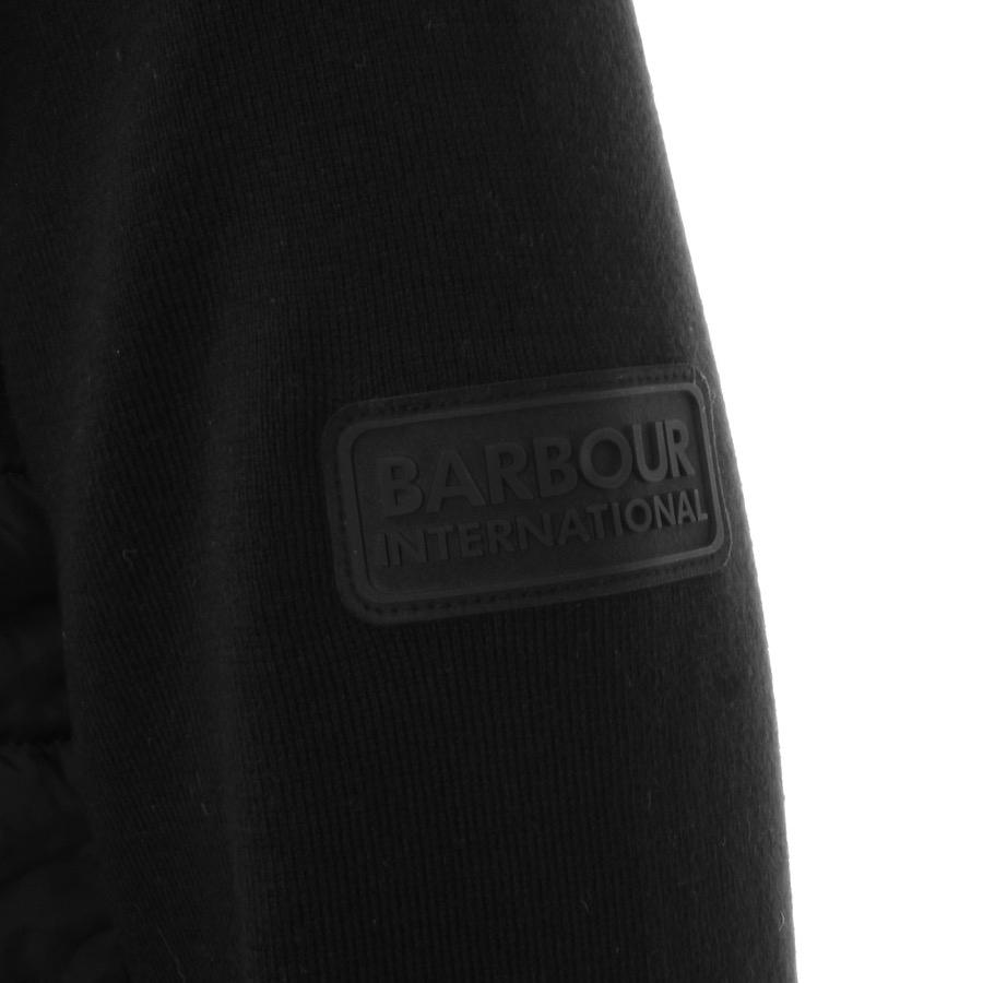Barbour Carn Baffle Zip Thru Black / XL
