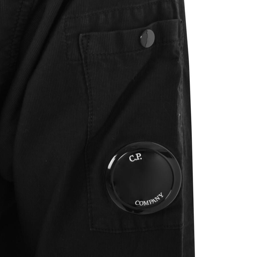 C.P. Company Cp Company Long Sleeved Full Zip Overshirt in Black for Men Lyst
