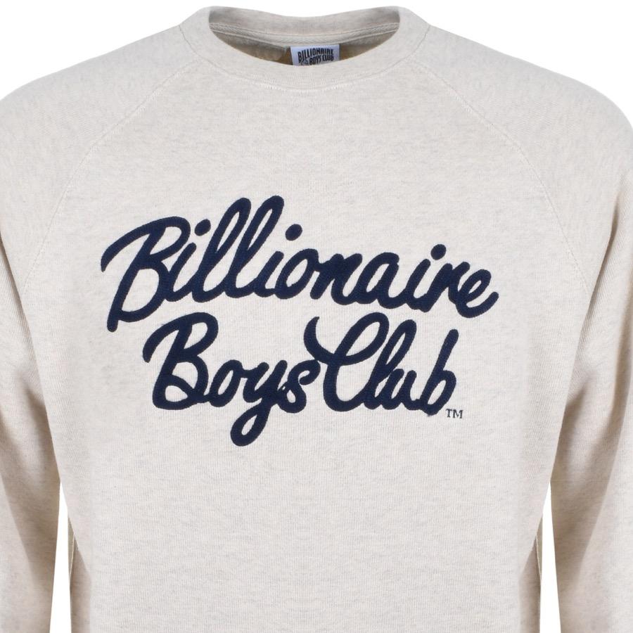 billionaire boys club script logo sweatshirt