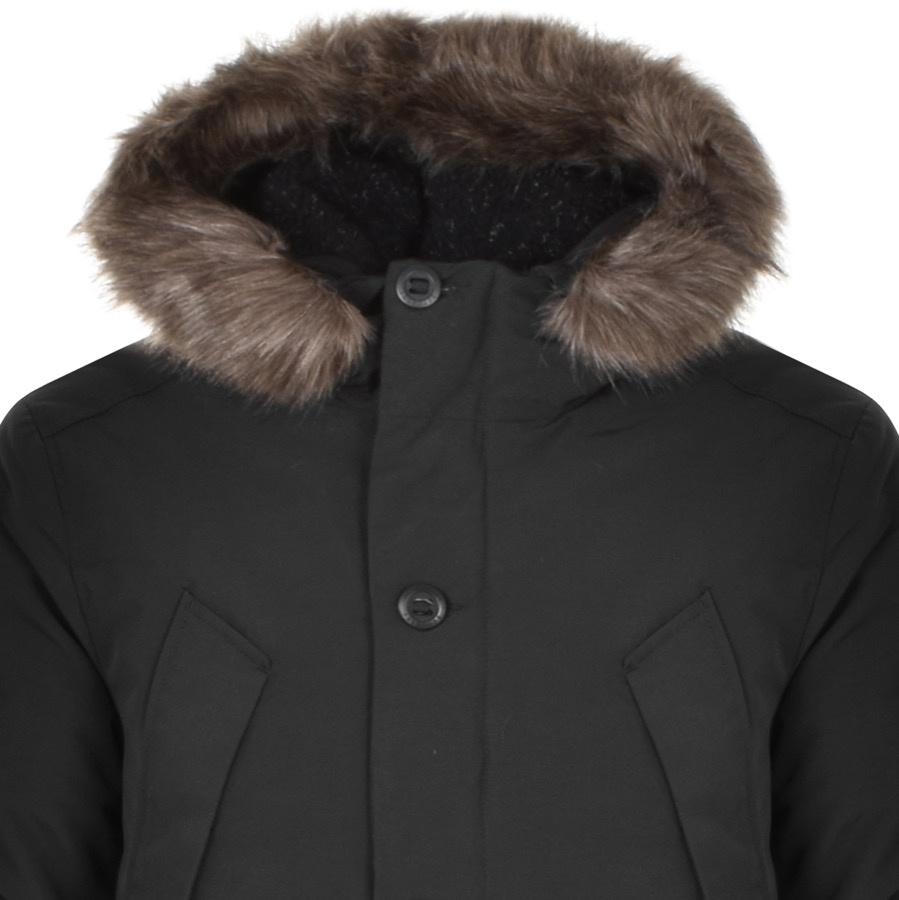 Superdry Vintage Everest Parka Jacket in Black for Men | Lyst