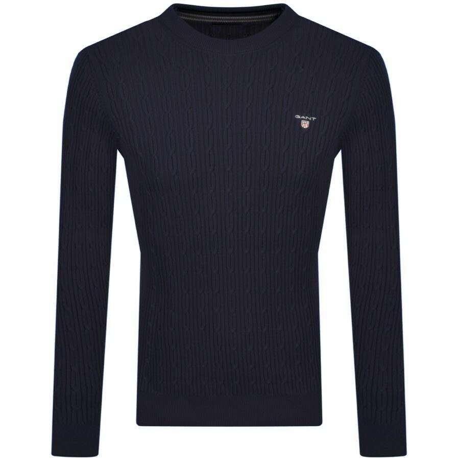 GANT Cotton Half Zip Knit Jumper in 