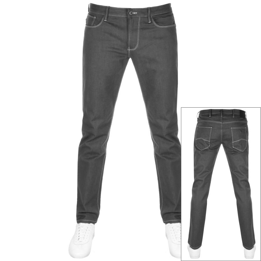 Armani Denim Emporio J06 Slim Fit Jeans in Grey (Gray) for Men Lyst