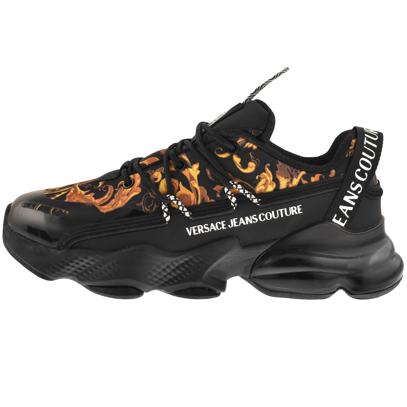VERSACE ストレトレックトラウサ 10167791A12300 1B000 VERSACE JEANS COUTURE (ヴェルサーチェ ジーンズ クチュール