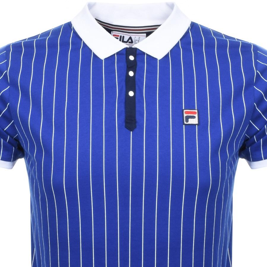 fila pinstripe polo