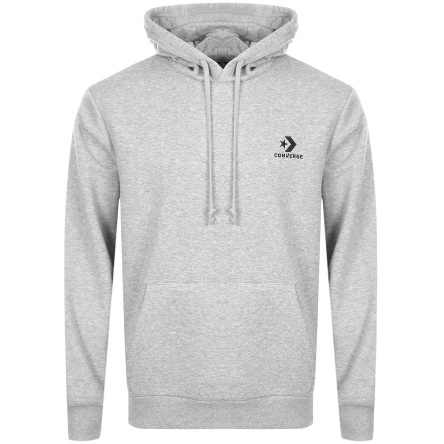 converse grey hoodie