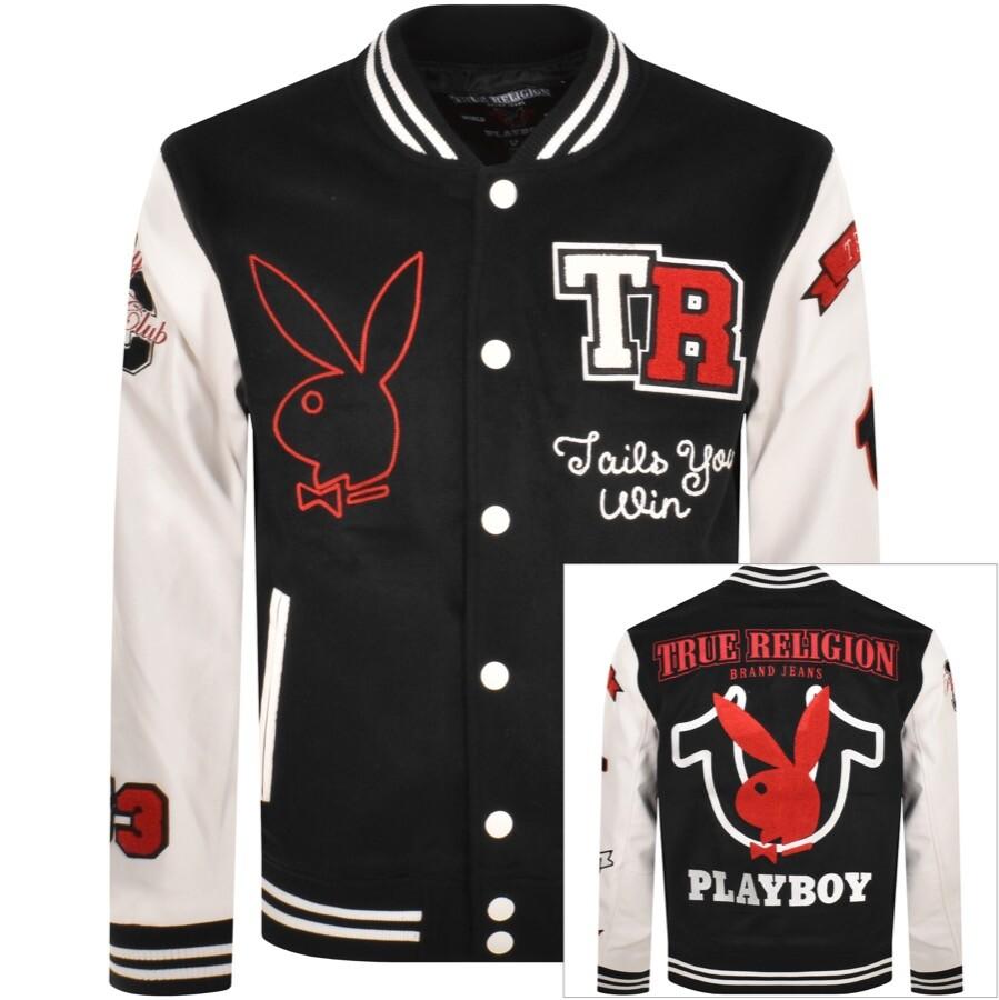 Black and white true religion jacket hotsell