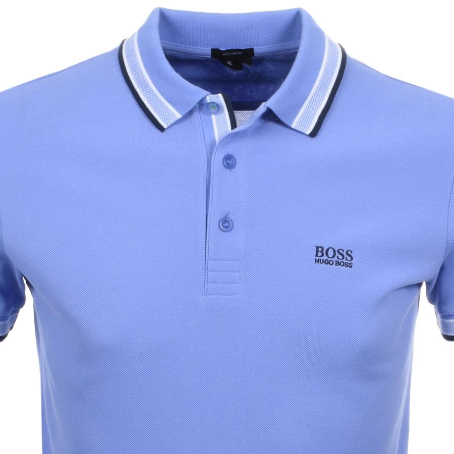 purple hugo boss polo