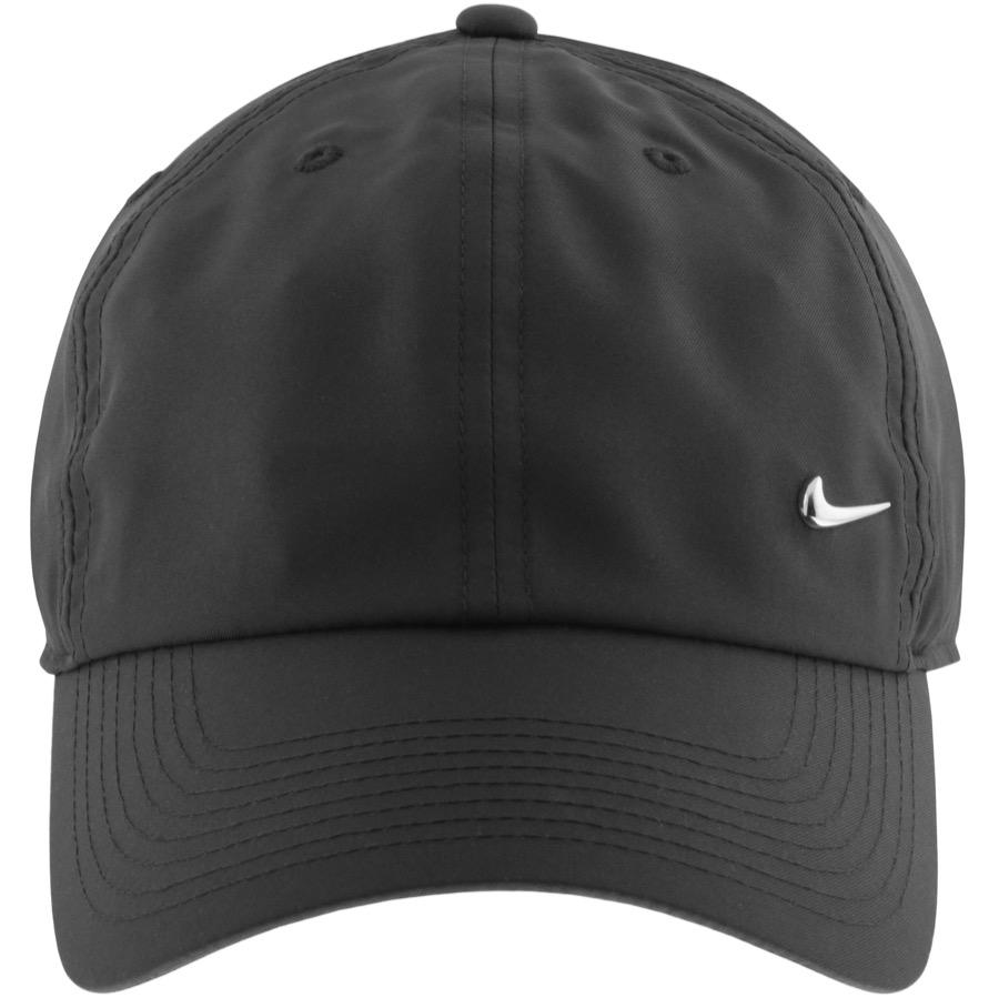 Nike Synthetic Metal Swoosh Cap in Grey (Gray) - Lyst