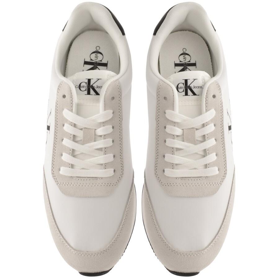Calvin Klein Jeans - Zapatillas Blancas para Hombre - Retro Runner White