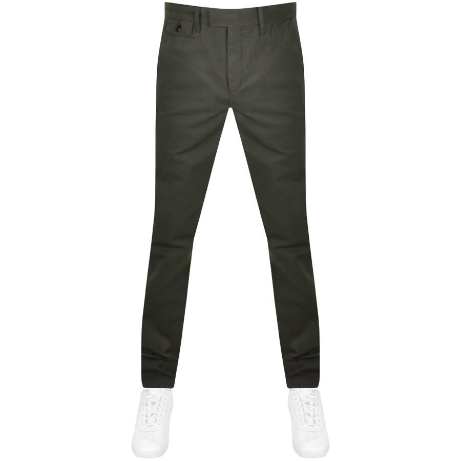 Ted Baker Genay Slim Fit Chinos in Black for Men Lyst