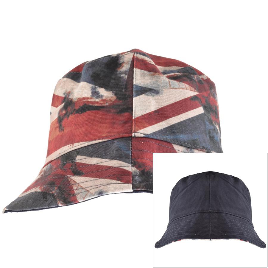 pretty green union jack bucket hat