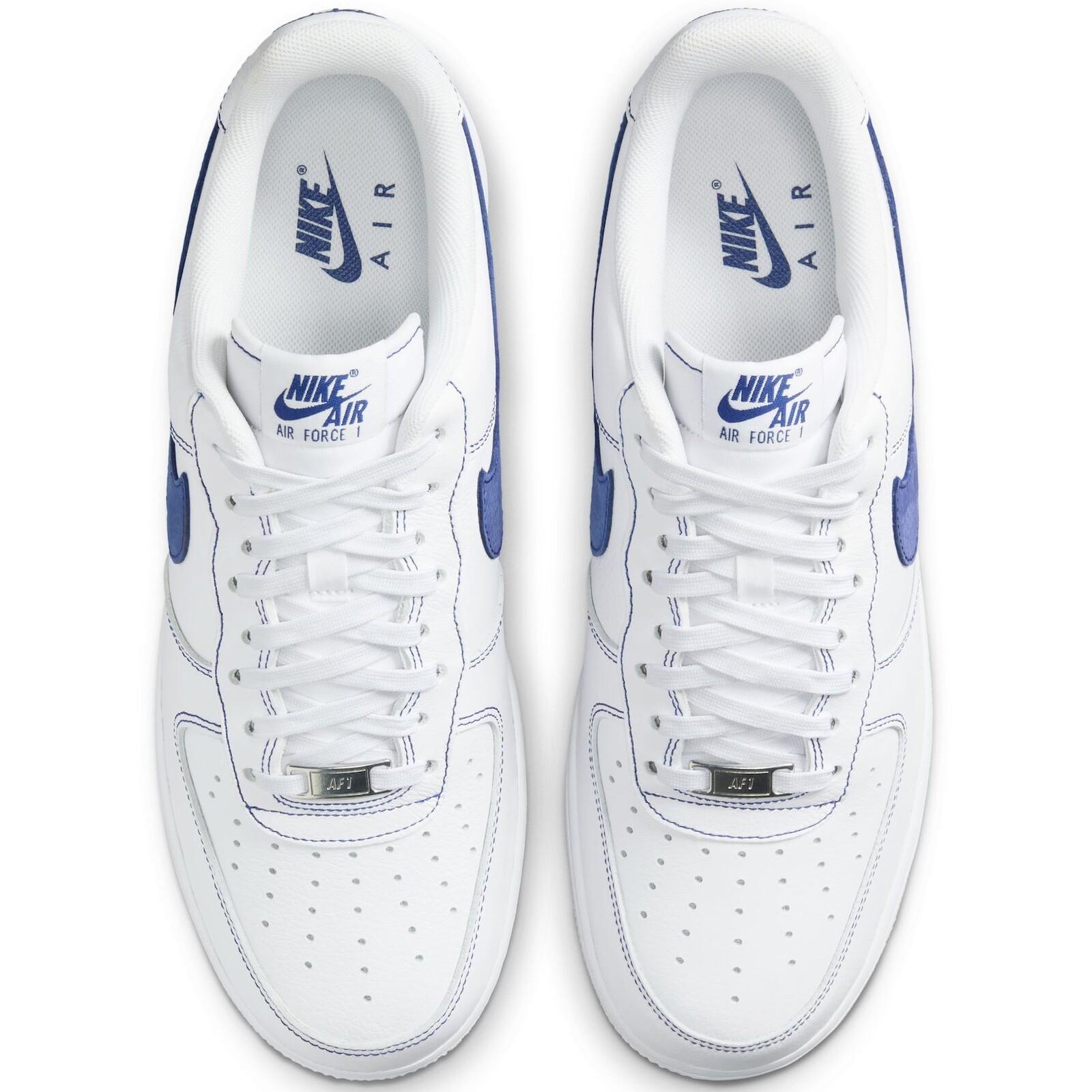 nike air force 1 mens blue tick