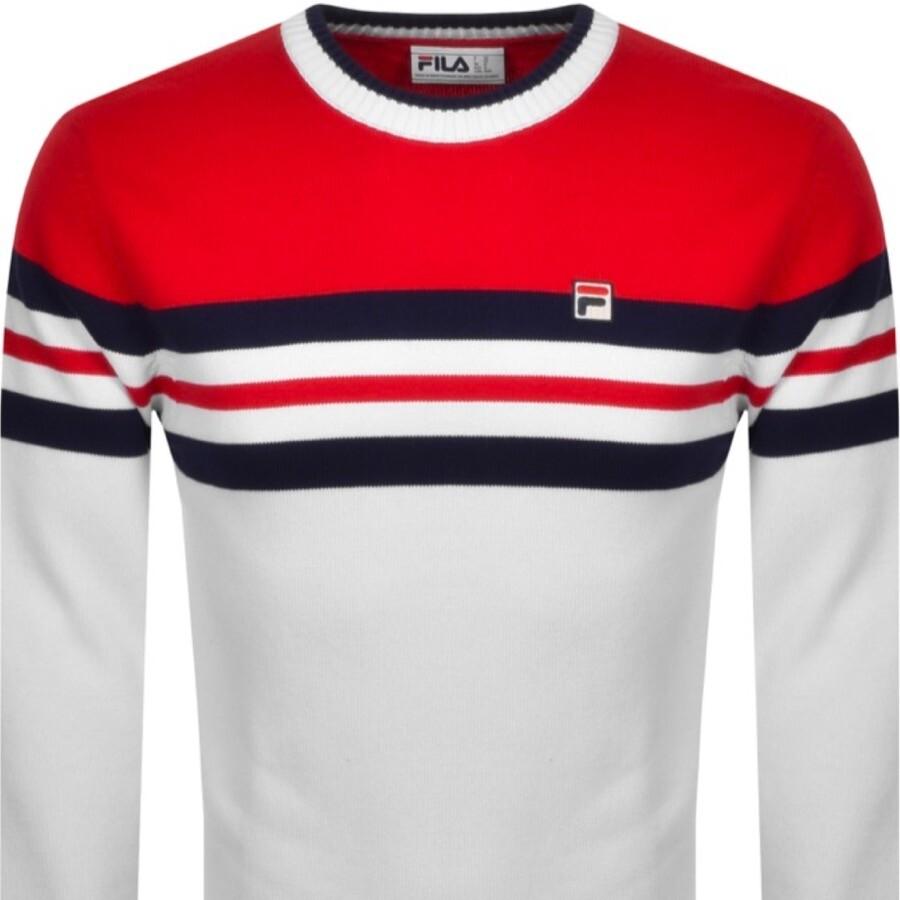 Fila Siro Knit Jumper in Red for Men | Lyst