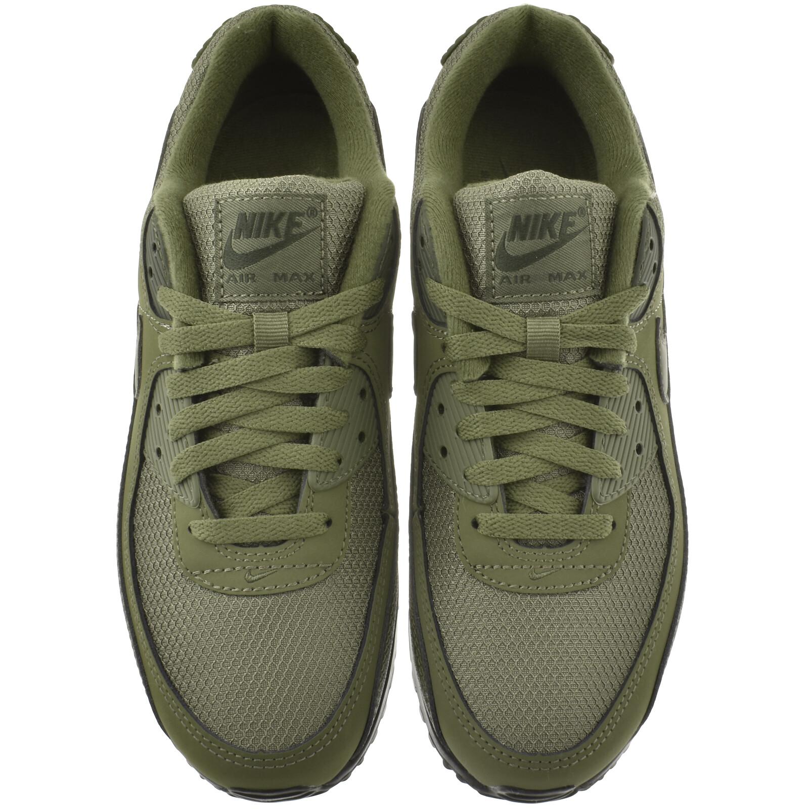 Olive green mens trainers sale