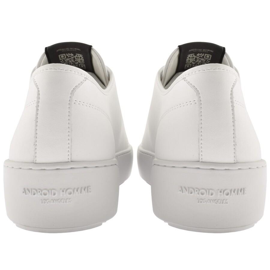 ANDROID HOMMEアンドロイドEl Porto Low Sneakersスニーカー El Porto Camo Grey & White | Premium Mens Suede Sneakers
