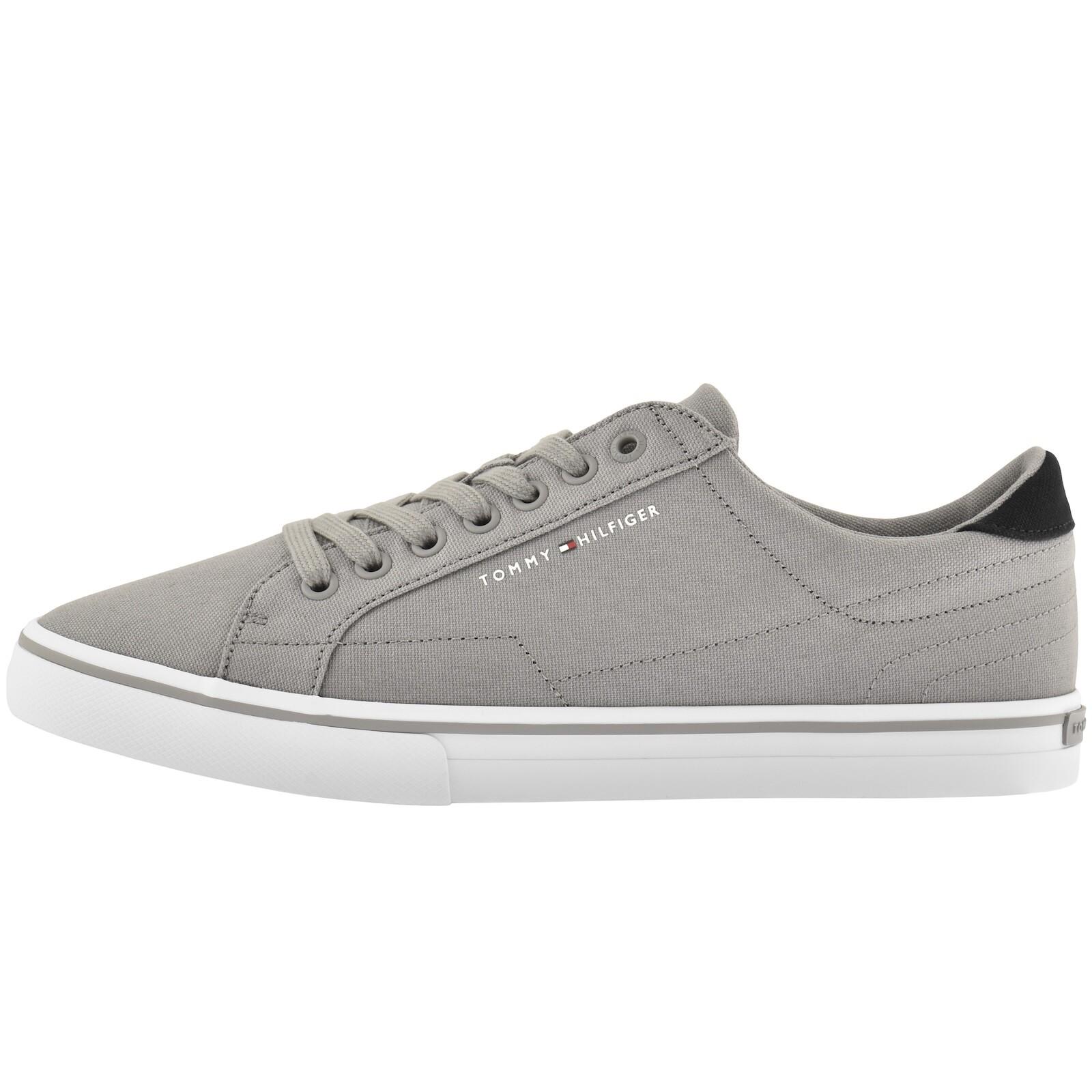 Sneakers Grey Tommy Hilfiger Shoes Tommy Hilfiger Men's Tonal Logo