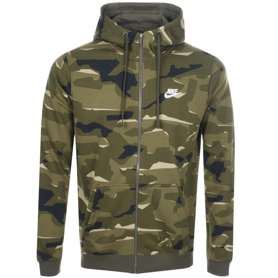 nike camo futura full zip hoodie