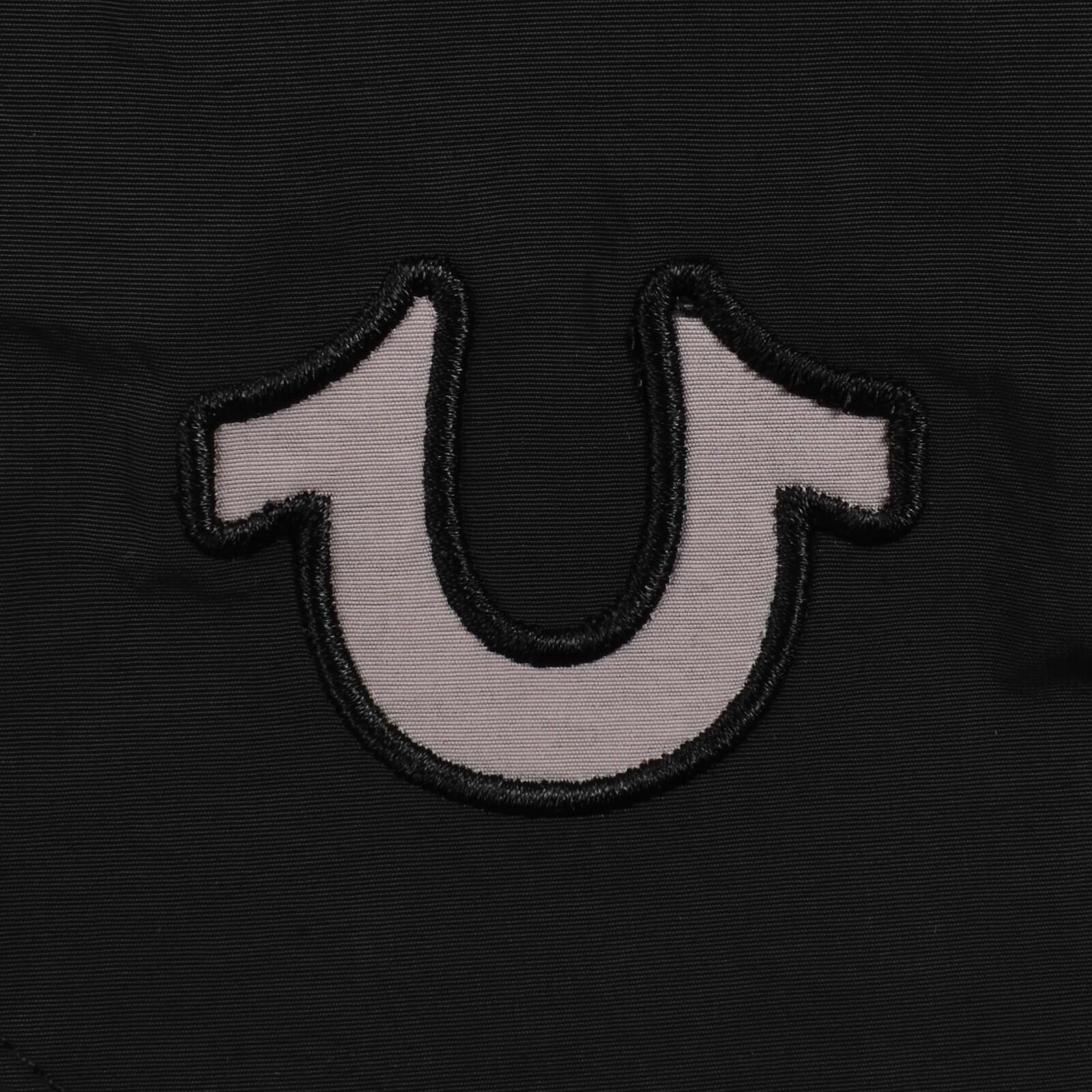 TRUE RELIGION Curved Nylon Swim Shorts in Black for Men Lyst UK