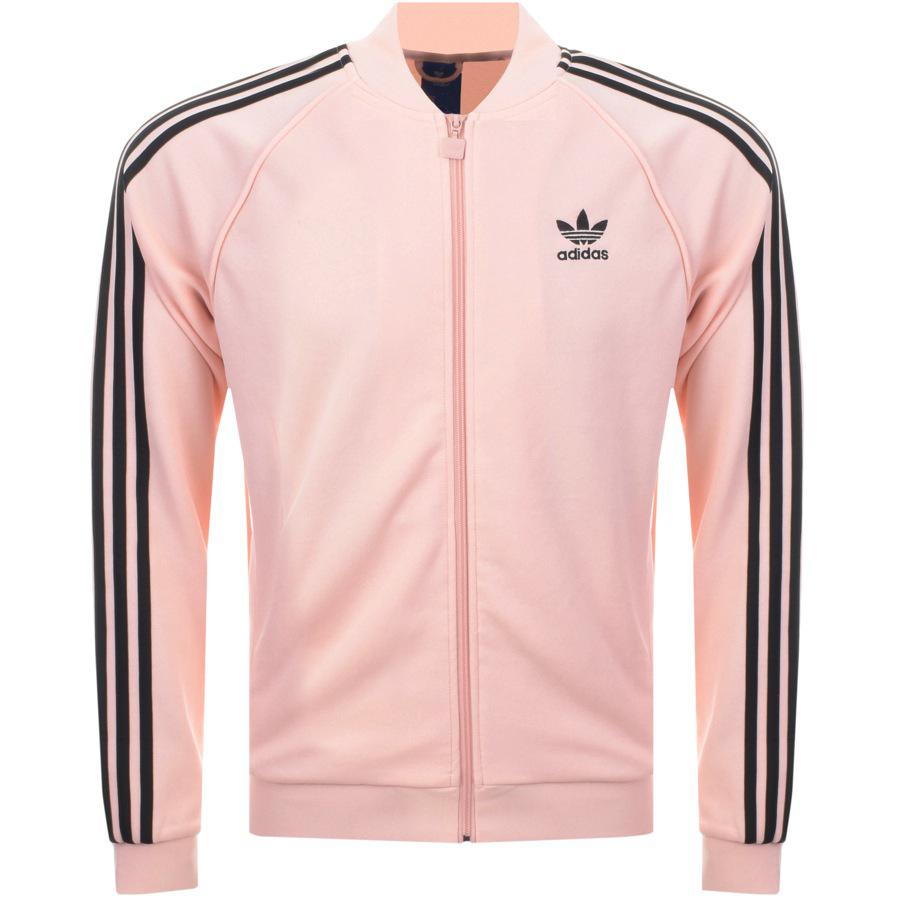 adidas originals superstar track top pink adidas originals superstar track top pink