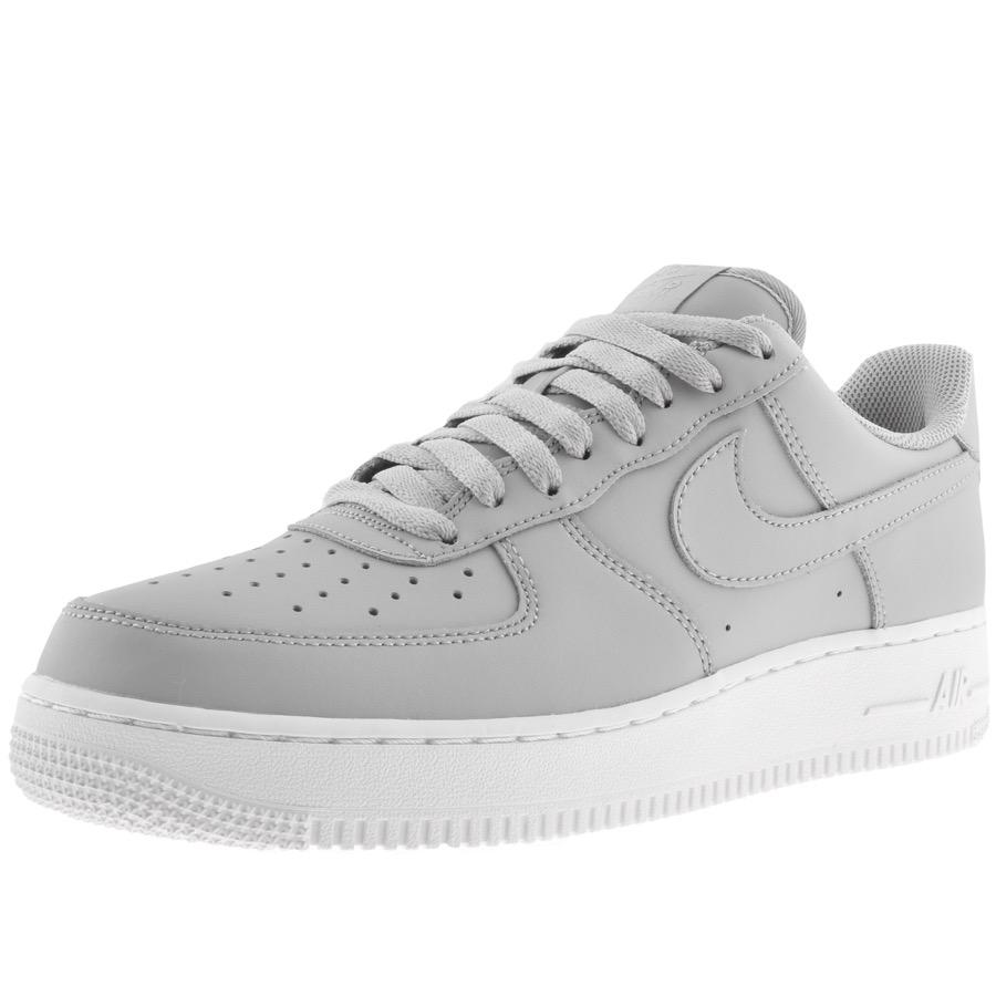 Nike Air Force 1 07 Trainers in Grey for Men | Lyst UK