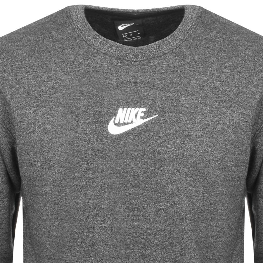 nike grey crew neck sweatshirt