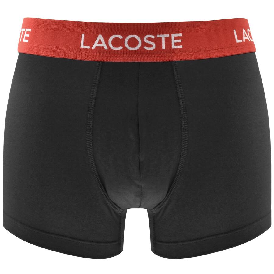 Lacoste Underwear Five Pack Trunks in Black for Men